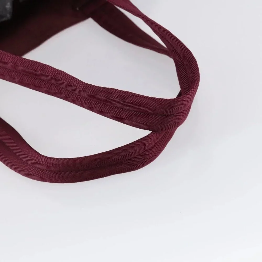 PRADA Tote Bag Nylon Pink Silver Auth 151026 - Picture 8 of 16